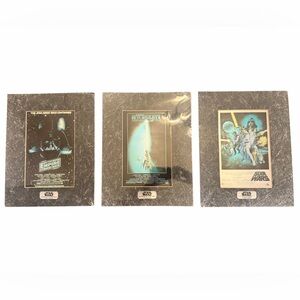 Star Wars Trilogy ChromArt Print Poster Set